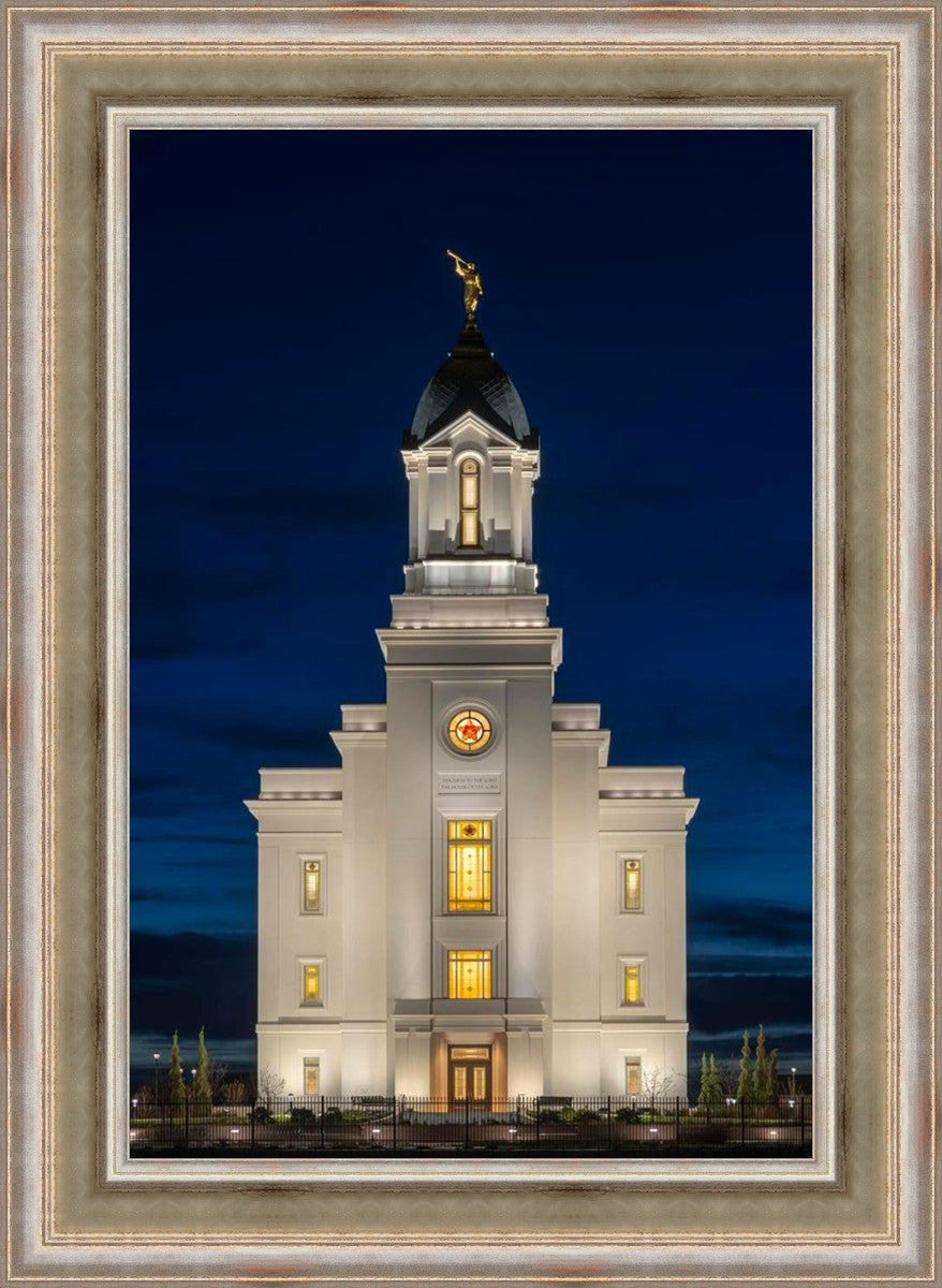Cedar City Temple Eternal Light Vertical