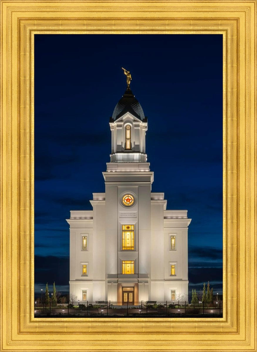 Cedar City Temple Eternal Light Vertical