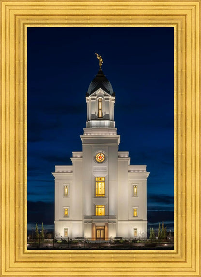 Cedar City Temple Eternal Light Vertical