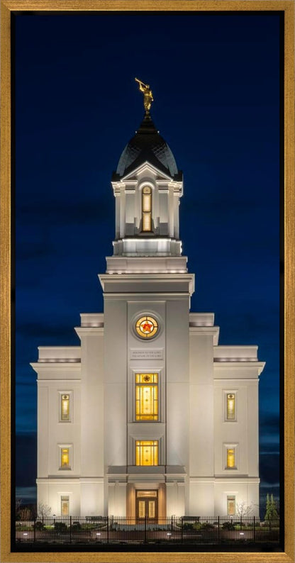 Cedar City Temple Eternal Light Vertical