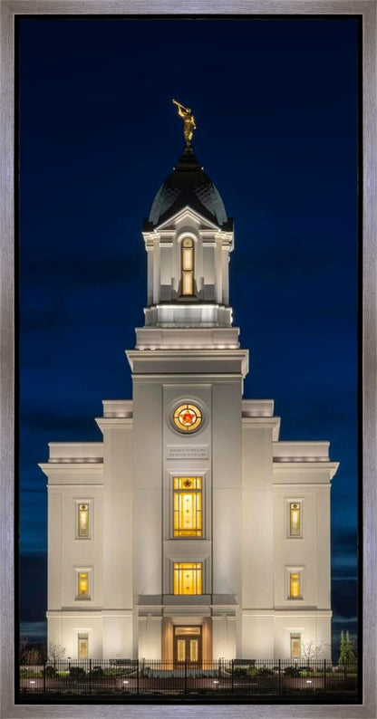 Cedar City Temple Eternal Light Vertical