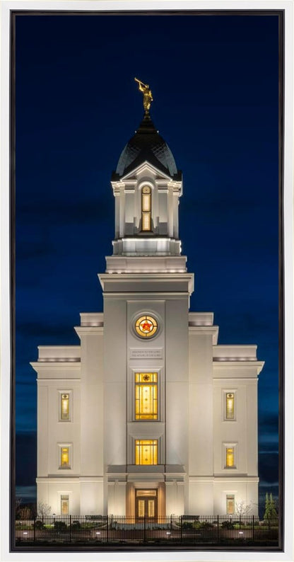 Cedar City Temple Eternal Light Vertical