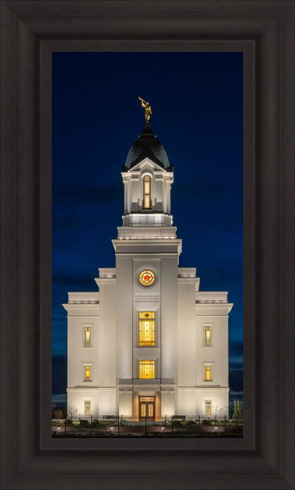 Cedar City Temple Eternal Light Vertical