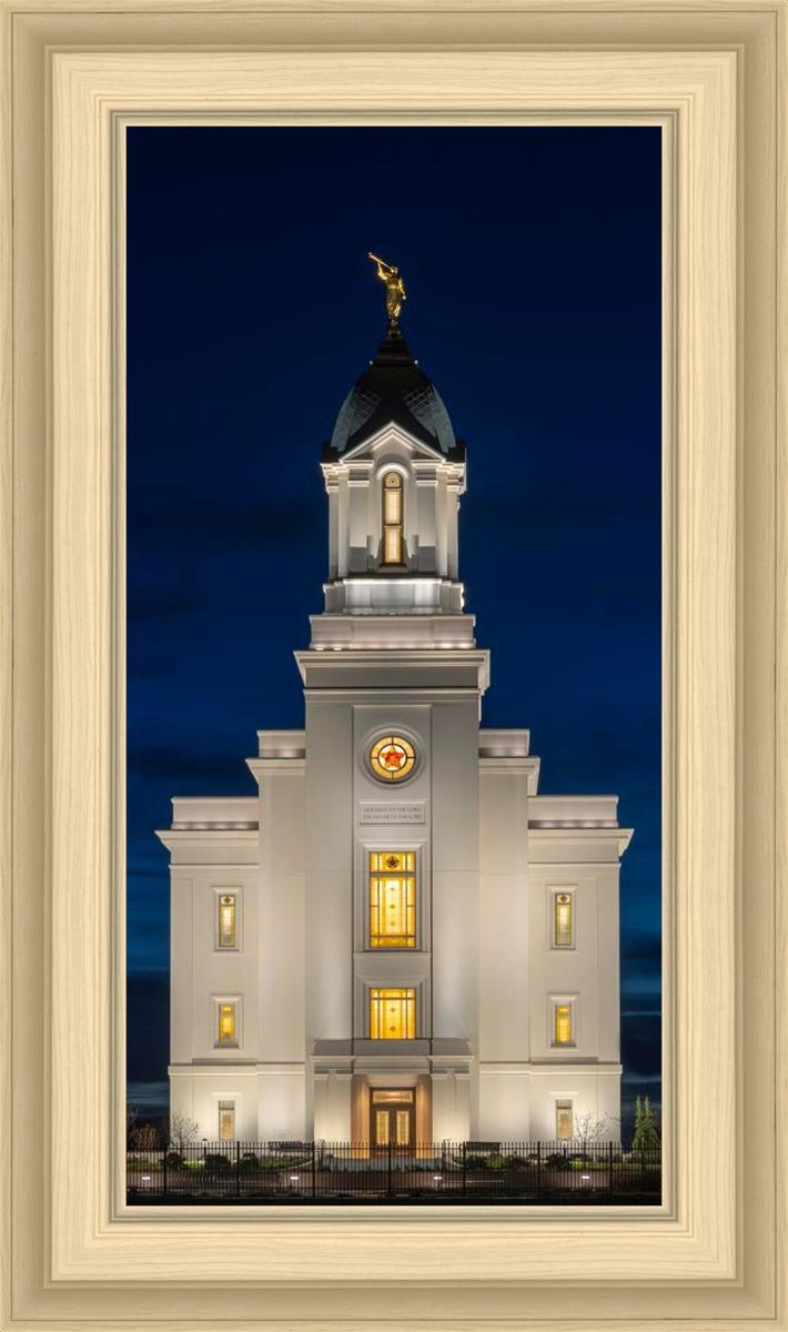 Cedar City Temple Eternal Light Vertical