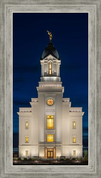 Cedar City Temple Eternal Light Vertical