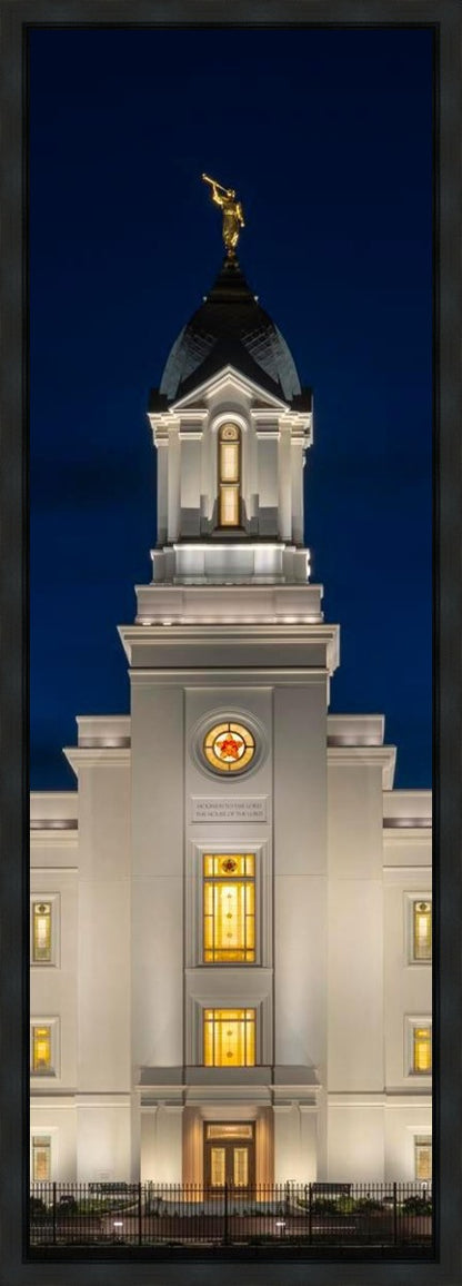 Cedar City Temple Eternal Light Vertical