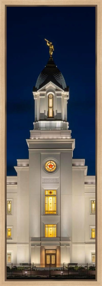 Cedar City Temple Eternal Light Vertical