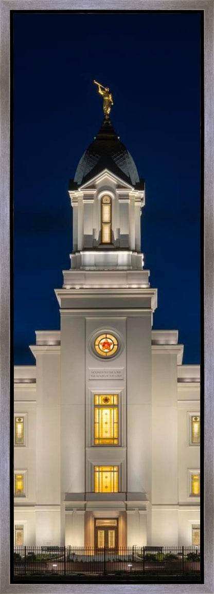Cedar City Temple Eternal Light Vertical