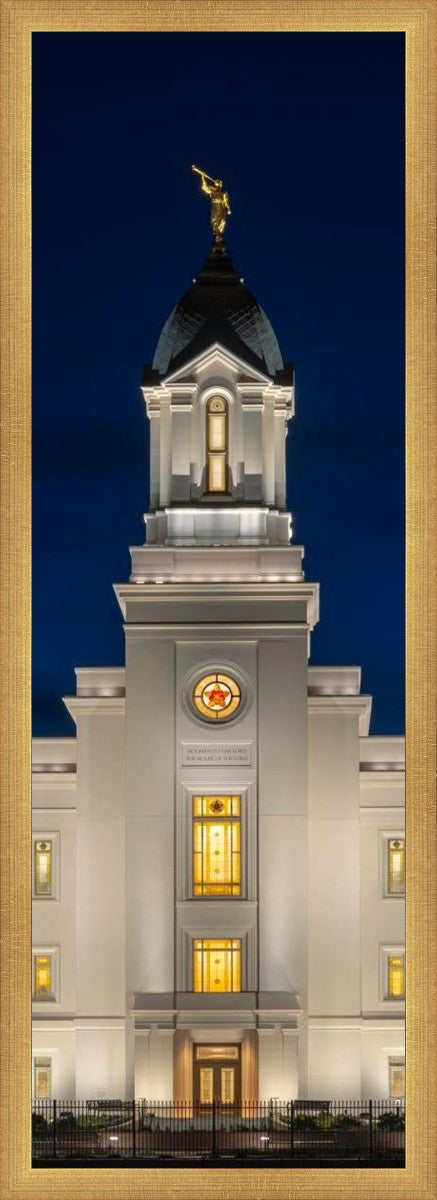 Cedar City Temple Eternal Light Vertical