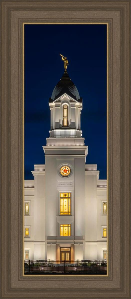 Cedar City Temple Eternal Light Vertical