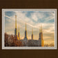 Golden Hour Washington DC Temple