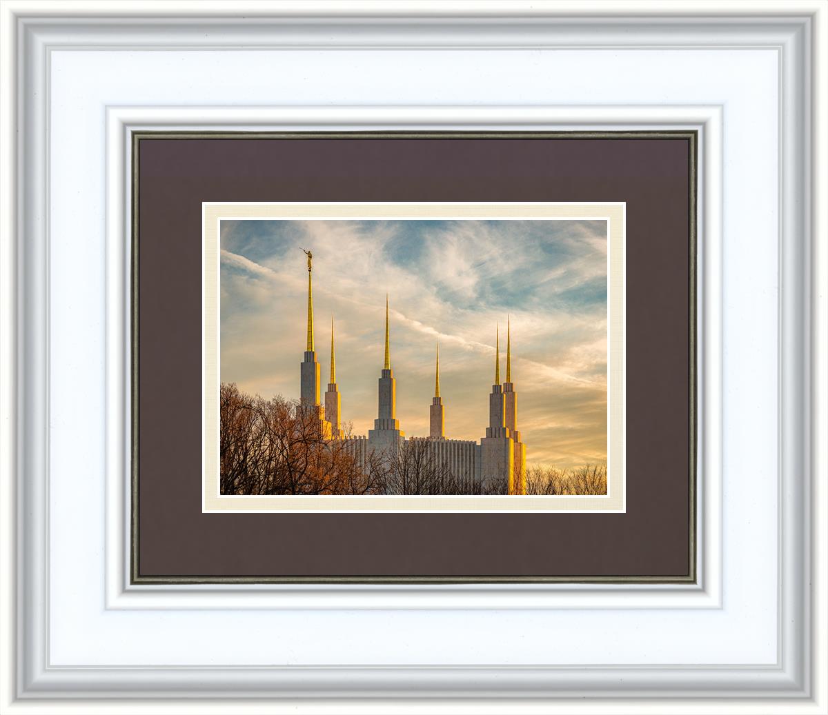 Golden Hour Washington DC Temple