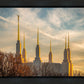 Golden Hour Washington DC Temple
