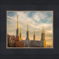 Golden Hour Washington DC Temple