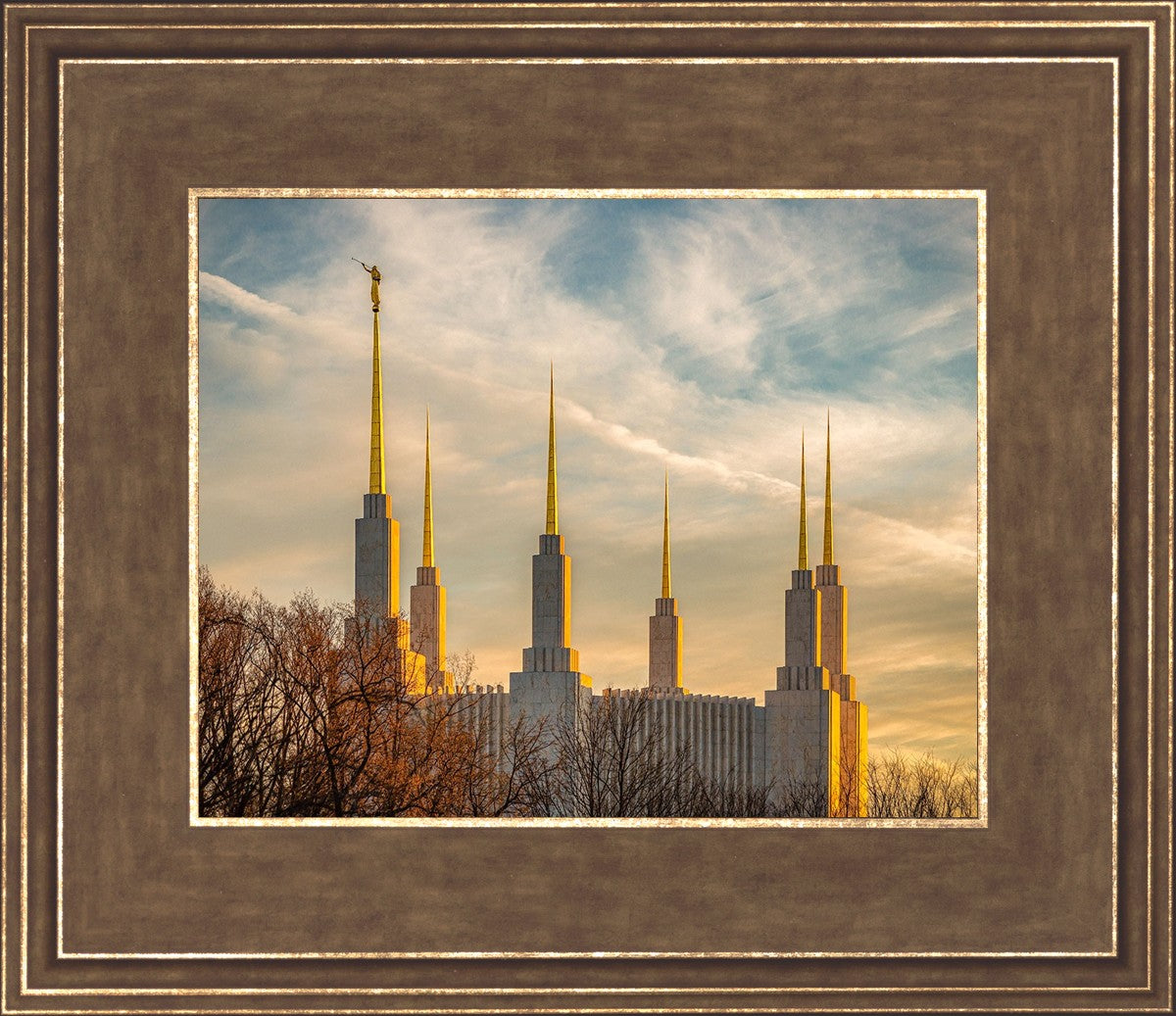 Golden Hour Washington DC Temple