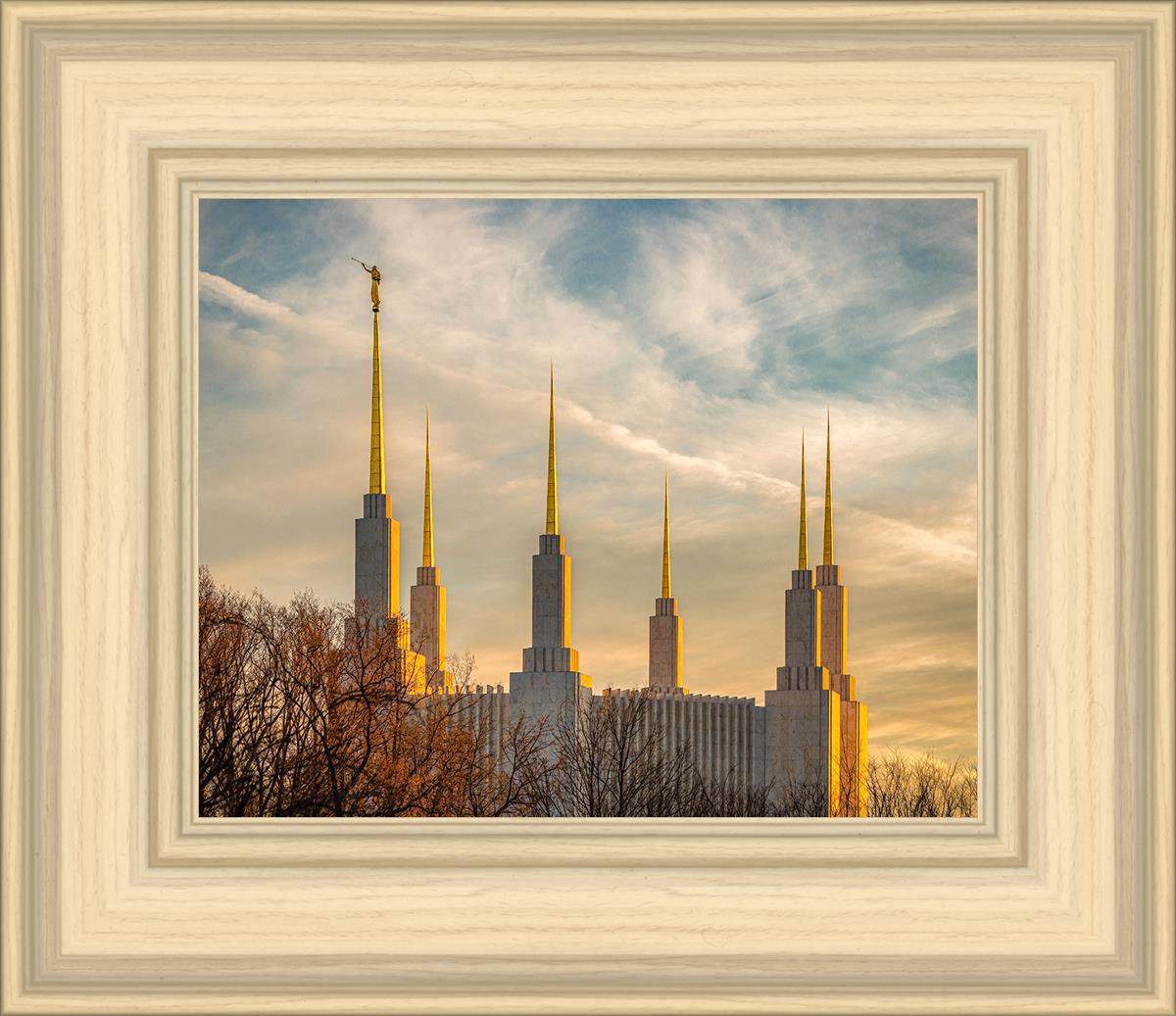 Golden Hour Washington DC Temple
