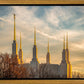 Golden Hour Washington DC Temple