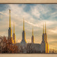 Golden Hour Washington DC Temple