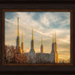 Golden Hour Washington DC Temple