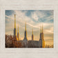 Golden Hour Washington DC Temple