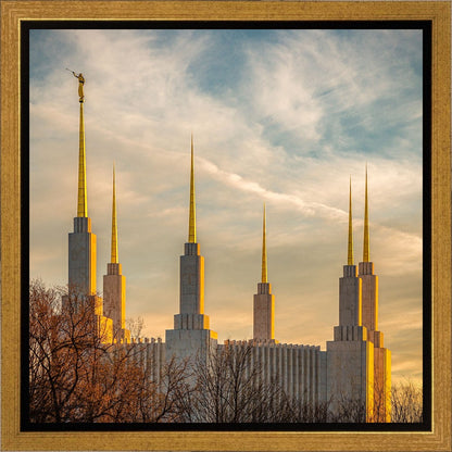 Golden Hour Washington DC Temple