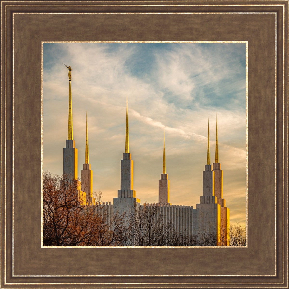 Golden Hour Washington DC Temple