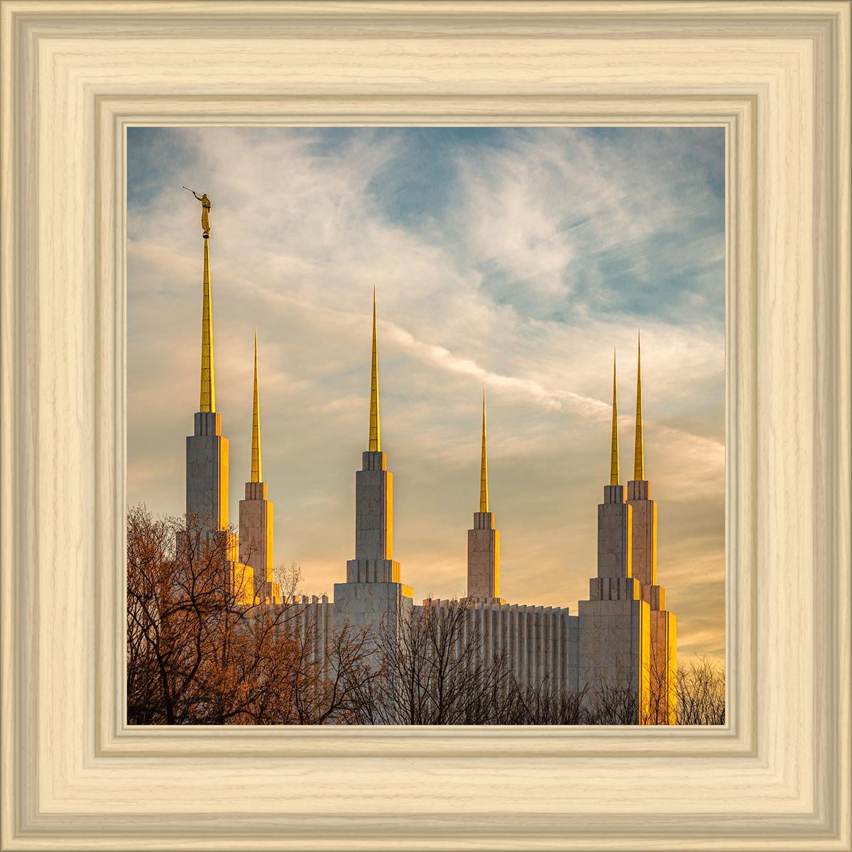 Golden Hour Washington DC Temple