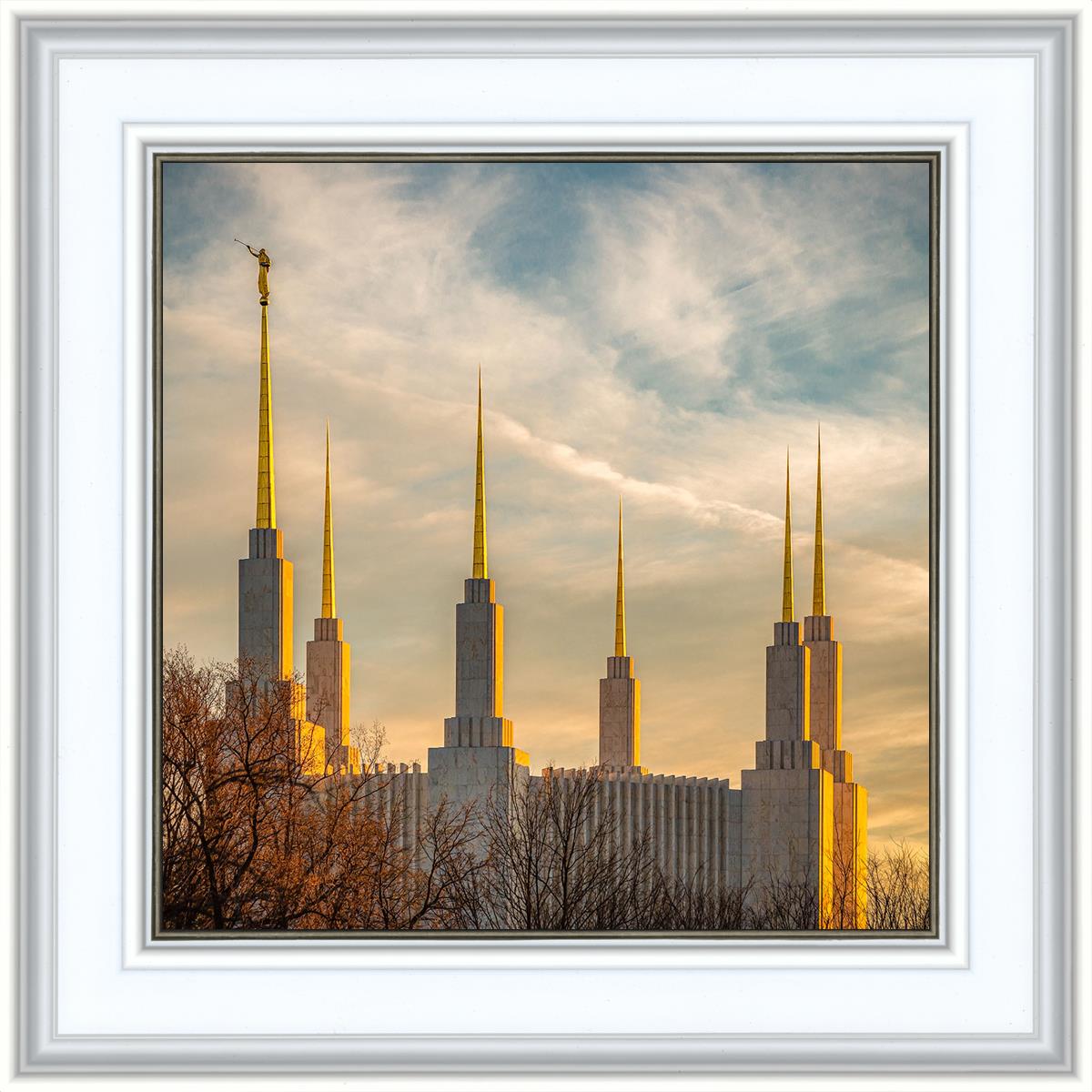 Golden Hour Washington DC Temple