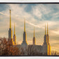 Golden Hour Washington DC Temple