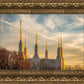 Golden Hour Washington DC Temple
