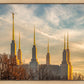 Golden Hour Washington DC Temple