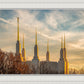 Golden Hour Washington DC Temple