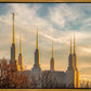 Golden Hour Washington DC Temple
