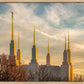 Golden Hour Washington DC Temple