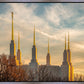 Golden Hour Washington DC Temple