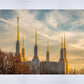 Golden Hour Washington DC Temple