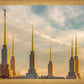 Golden Hour Washington DC Temple