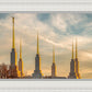 Golden Hour Washington DC Temple