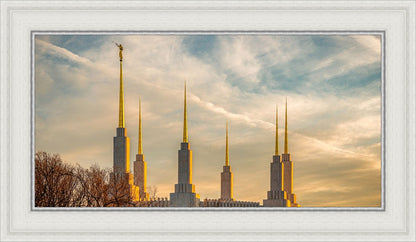 Golden Hour Washington DC Temple