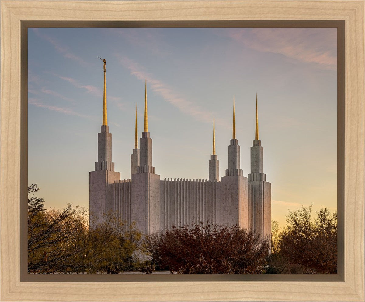 Washington DC Fall Skies Gallery Wrap