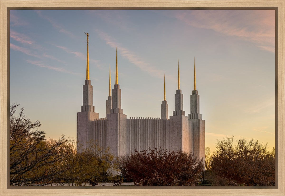 Washington DC Fall Skies Gallery Wrap