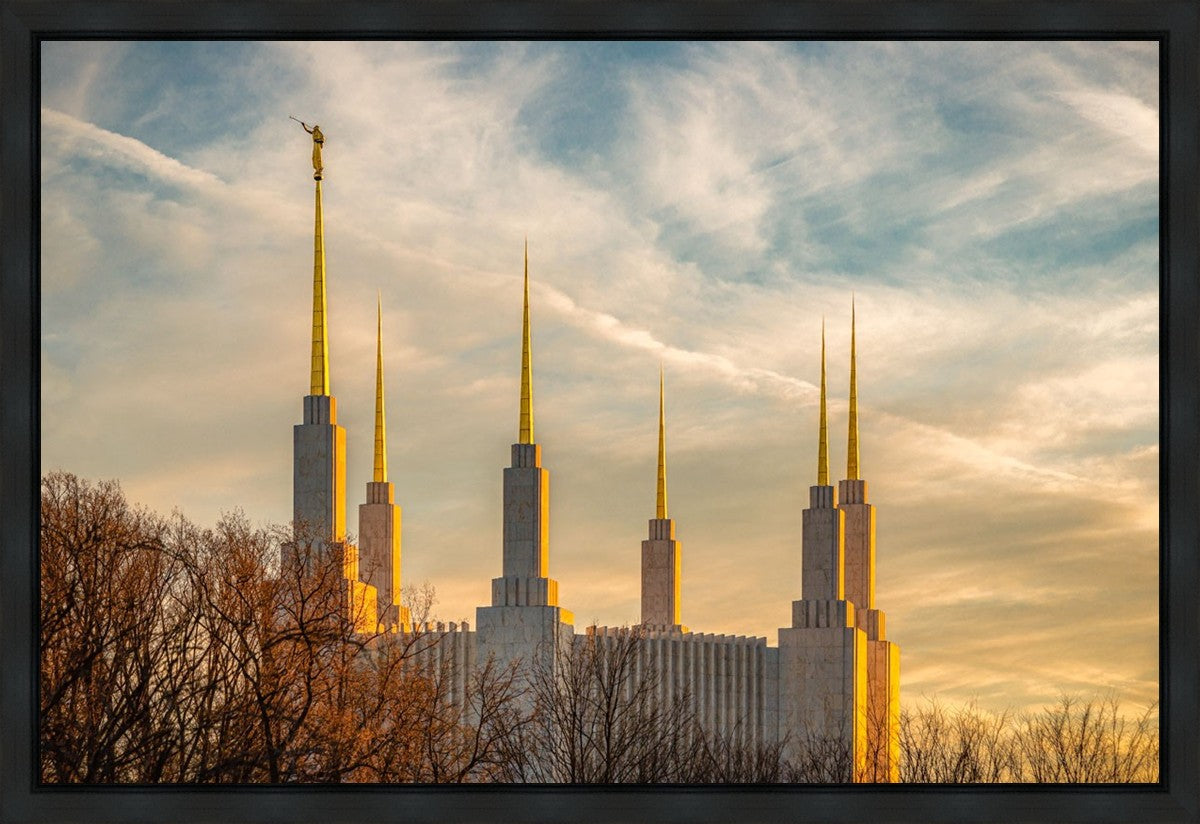Washington DC Golden Hour Gallery Wrap