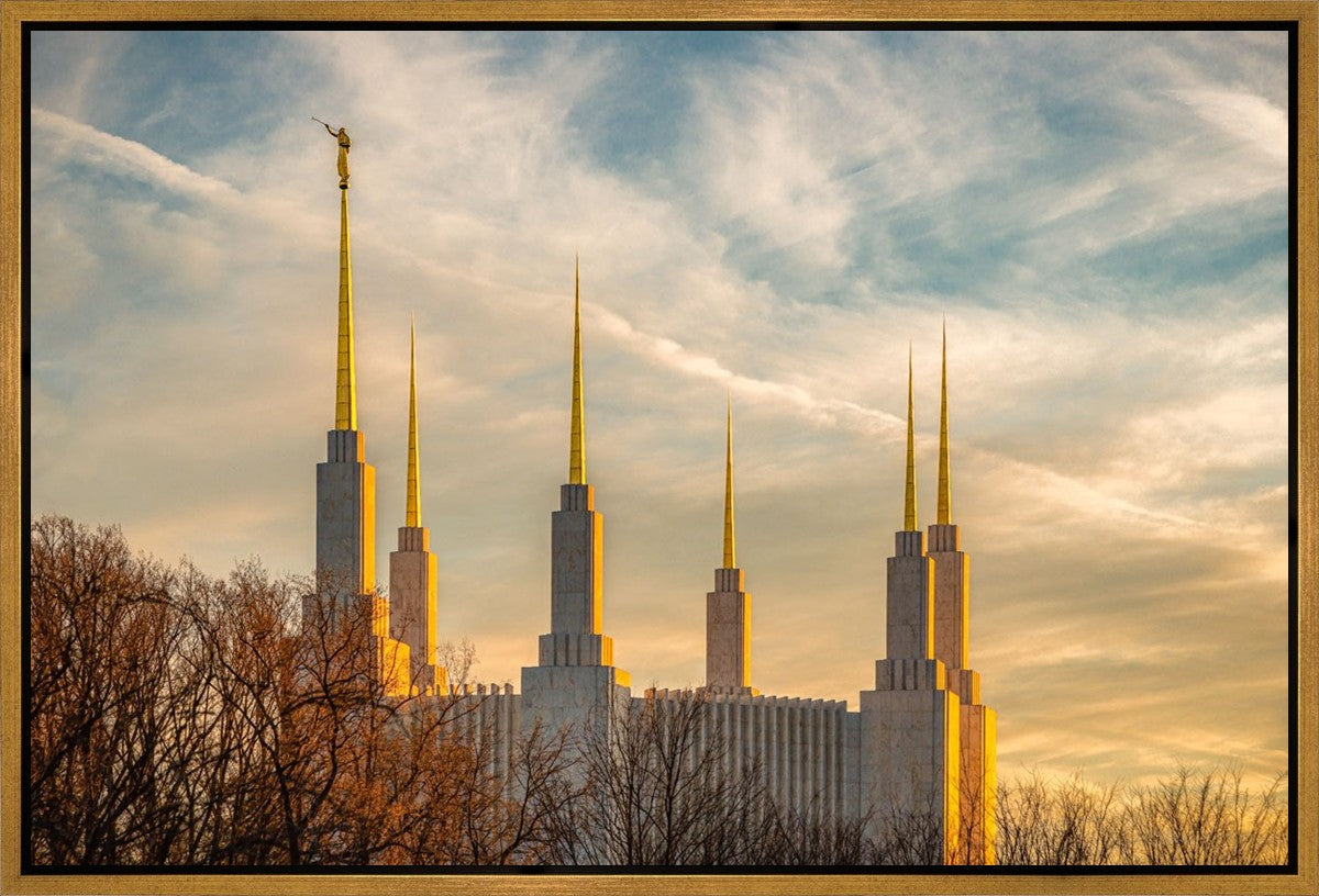 Washington DC Golden Hour Gallery Wrap