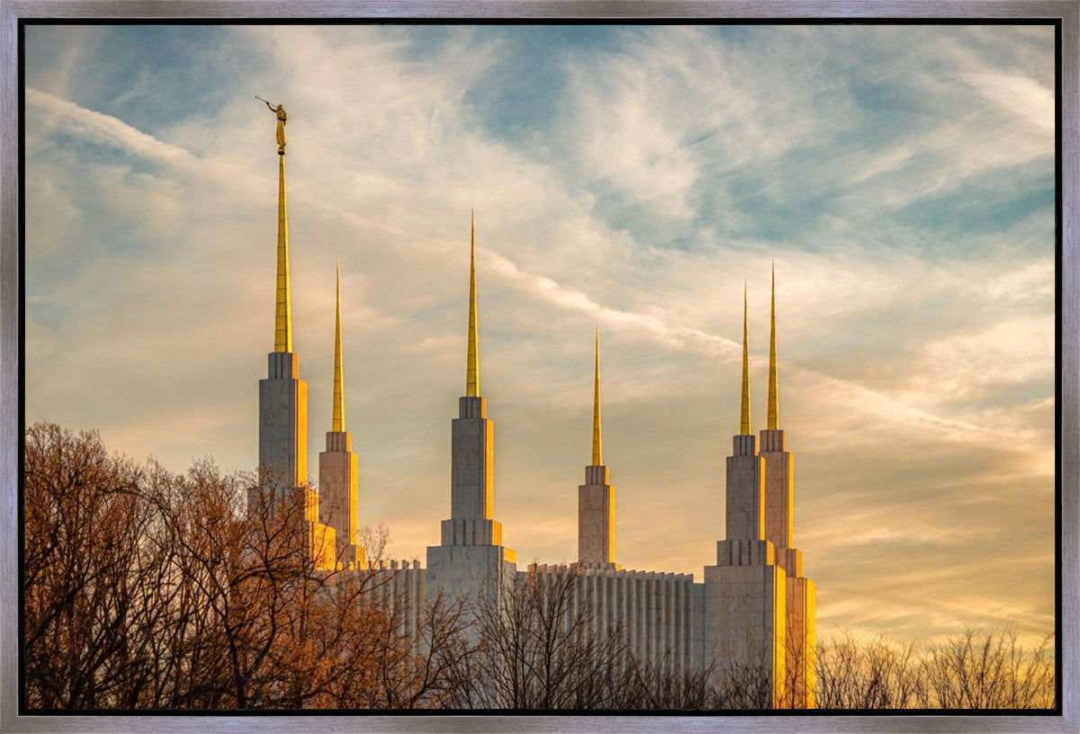 Washington DC Golden Hour Gallery Wrap