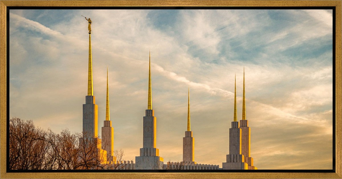 Washington DC Golden Hour Gallery Wrap
