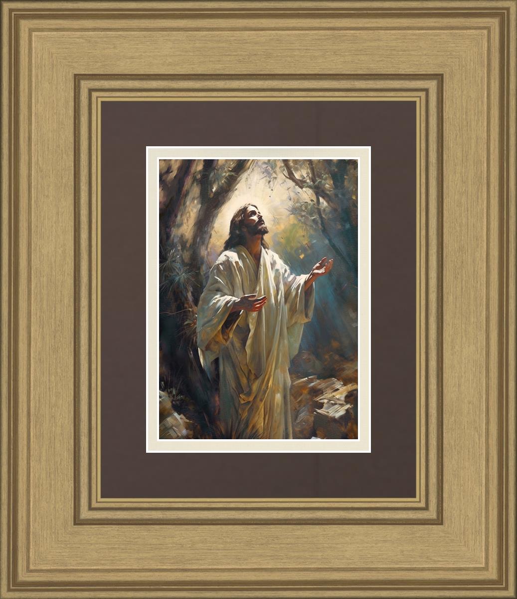 Jesus Prays in the Garden of Gethsemane