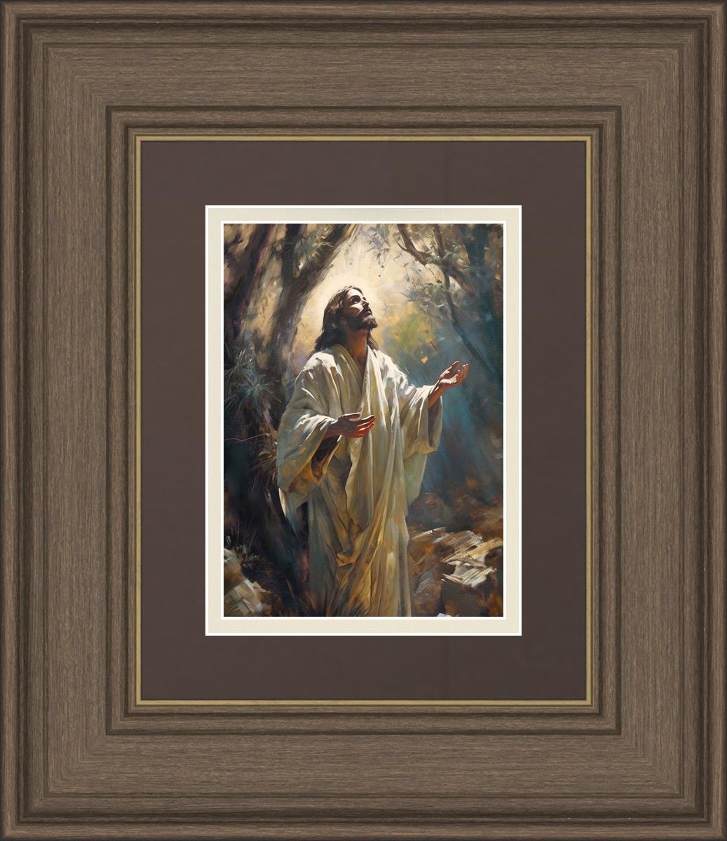 Jesus Prays in the Garden of Gethsemane