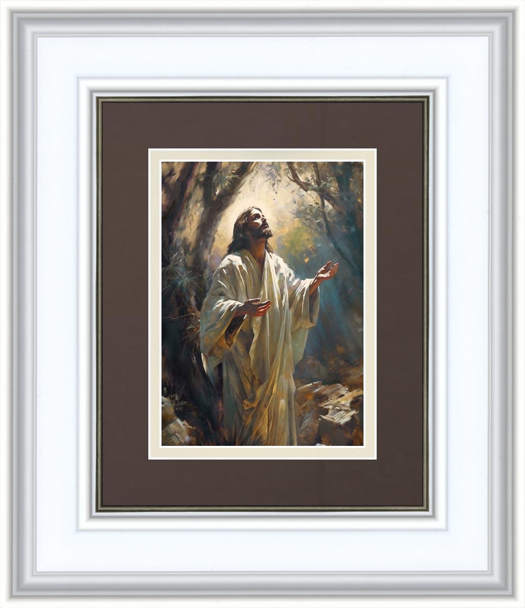 Jesus Prays in the Garden of Gethsemane