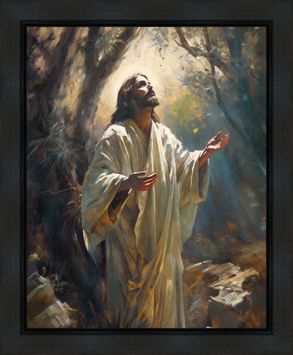 Jesus Prays in the Garden of Gethsemane