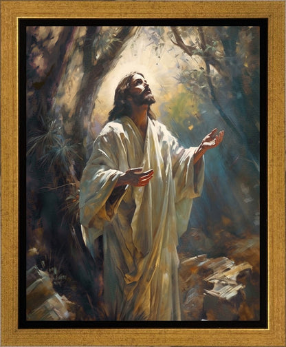 Jesus Prays in the Garden of Gethsemane